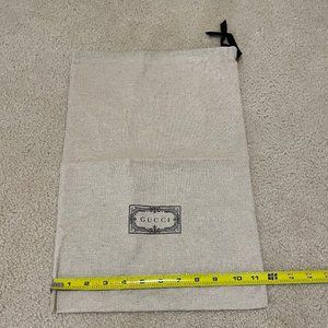 NEW! Gucci travel dust bag